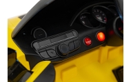 Elektromobilis Porsche 718 MP4, Yellow-Elektromobiliai vaikams, Mašinos-e-vaikas
