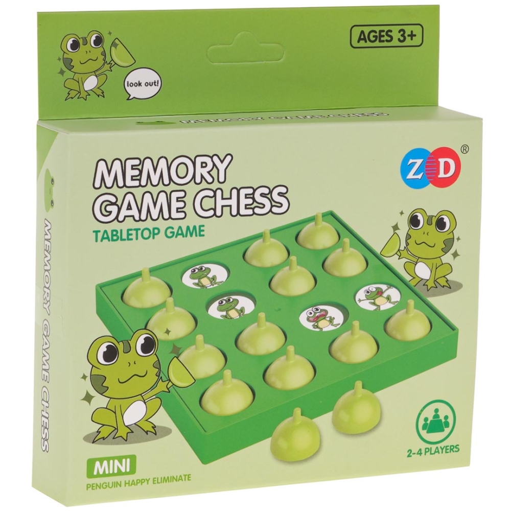 Loginis atminties žaidimas Memory Varlė-Žaislai, Stalo žaidimai, Įvairūs stalo žaidimai-e-vaikas