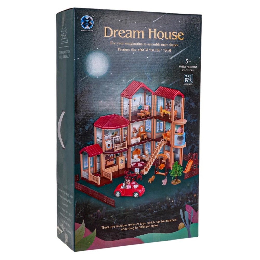 "MEGA Magic House" ir priedai