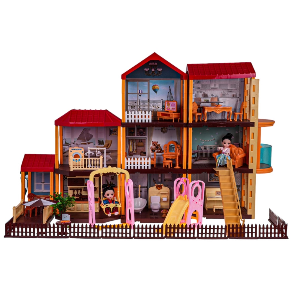 "MEGA Magic House" ir priedai
