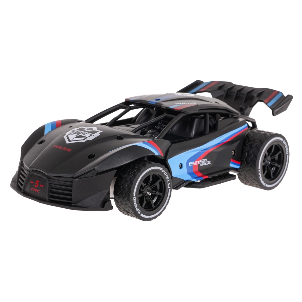 Nuotoliniu būdu valdomas Greitasis metalinis automobilis 1:20 R/C, Juodas