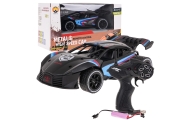 Nuotoliniu būdu valdomas Greitasis metalinis automobilis 1:20 R/C, Juodas