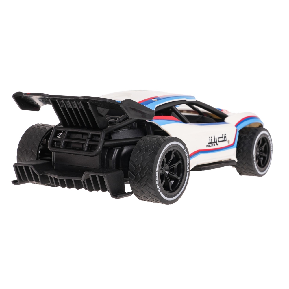 Nuotoliniu būdu valdomas Greitasis metalinis automobilis 1:20 R/C, Baltas