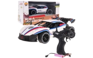 Nuotoliniu būdu valdomas Greitasis metalinis automobilis 1:20 R/C, Baltas