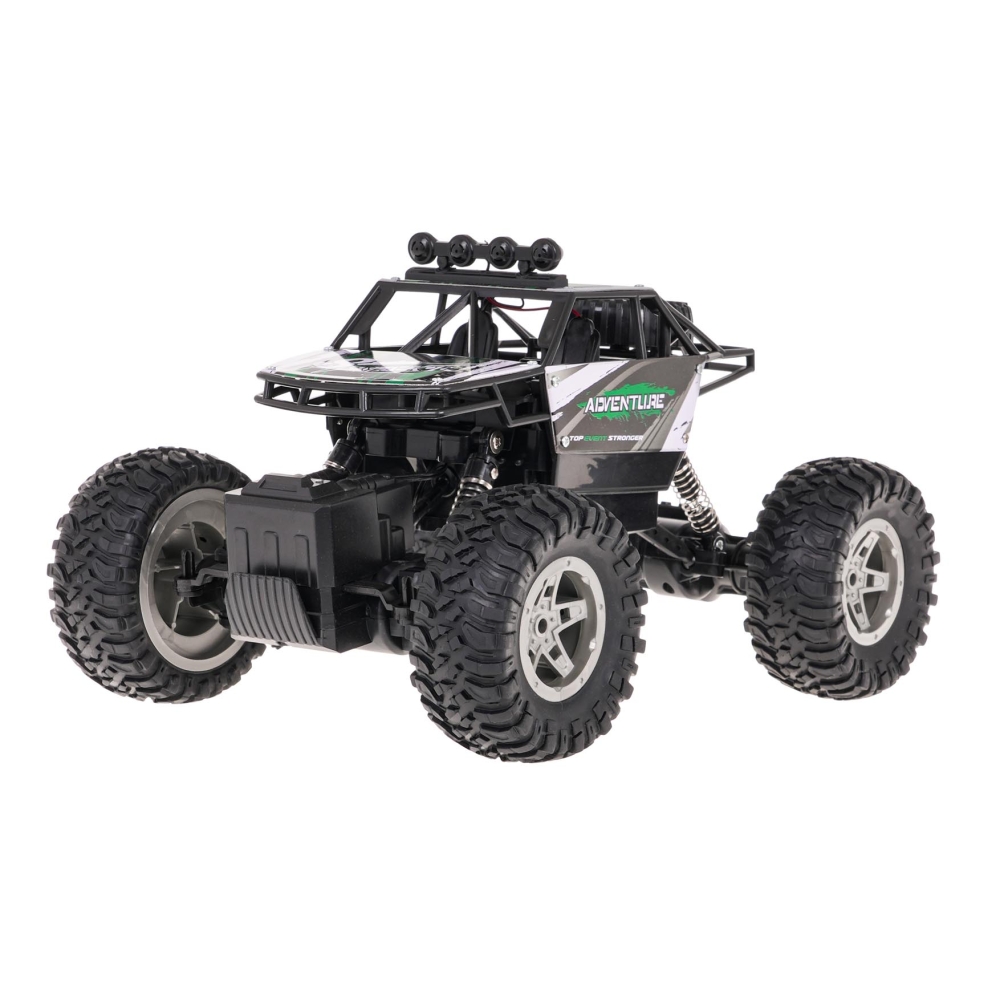 Nuotoliniu būdu valdomas Vikšrinis 1:14 Rock SHAKE R/C, žalias