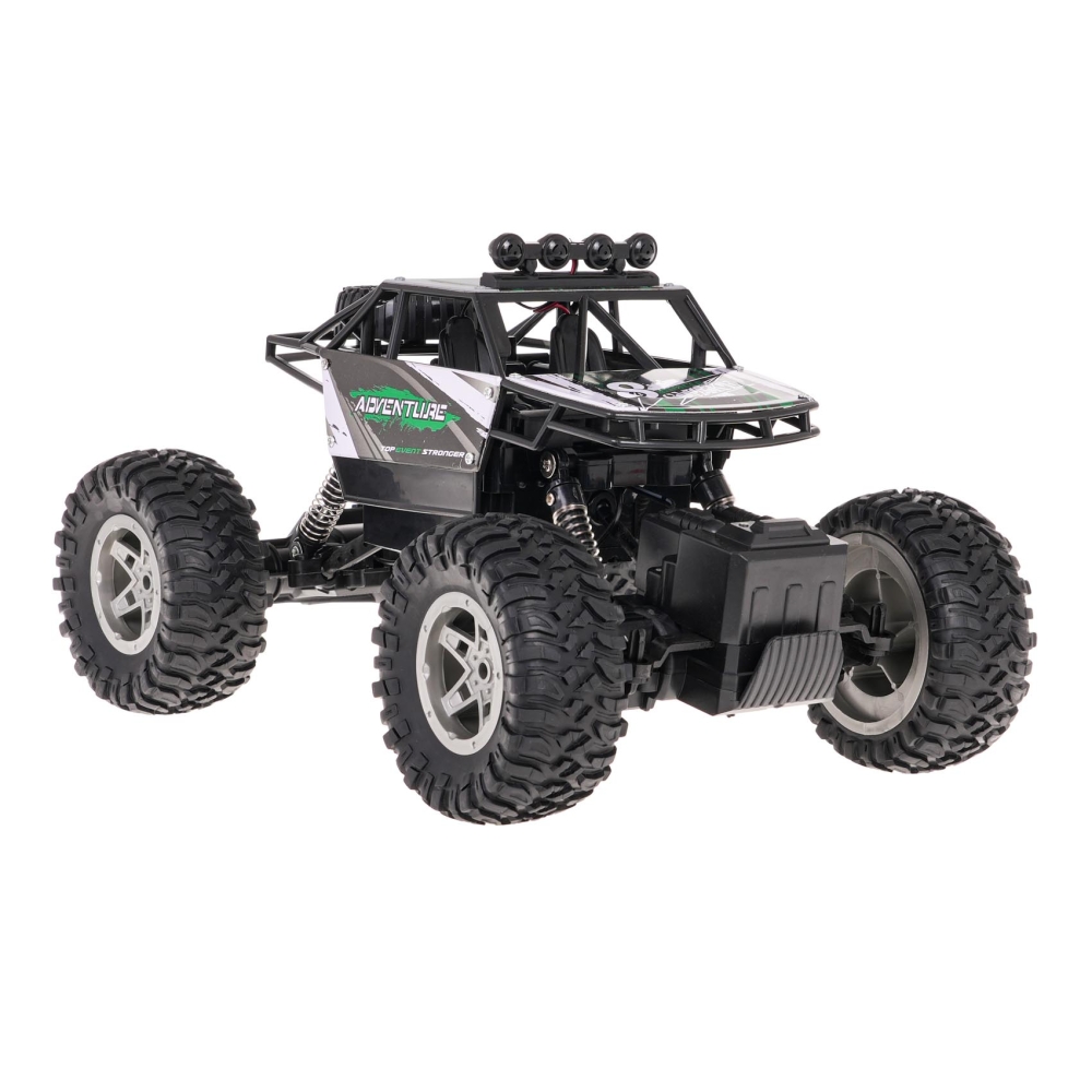 Nuotoliniu būdu valdomas Vikšrinis 1:14 Rock SHAKE R/C, žalias