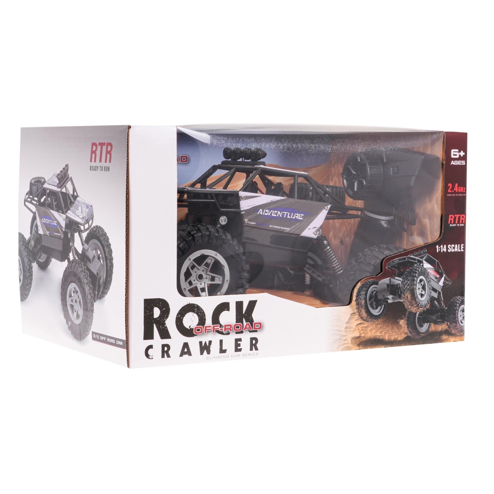 Nuotoliniu būdu valdomas Vikšrinis 1:14 Rock SHAKE R/C, Blue