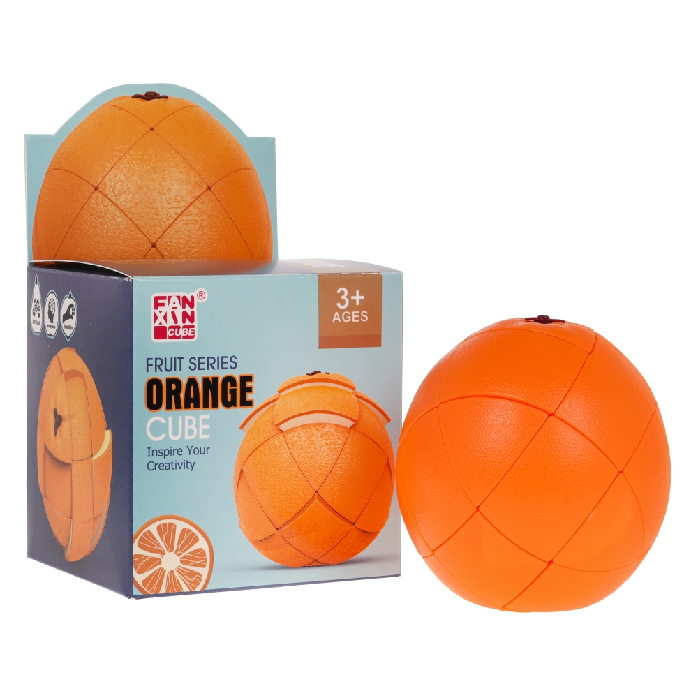 Dėlionės kubas oranžinis