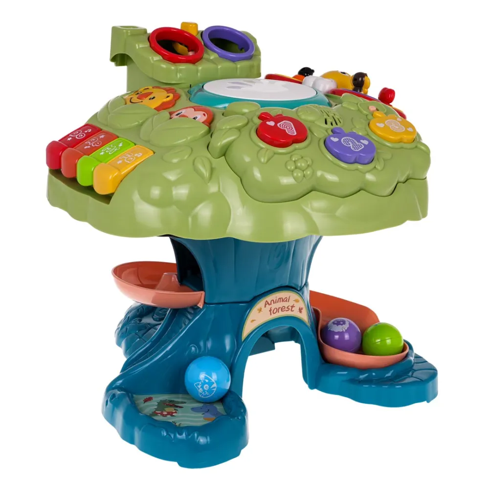 Interaktyvus medis su šviesų ir garso funkcija