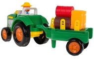 Zestaw Traktor z Rolnikiem + Akcesoria
