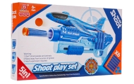 Pistolet z Wyrzutnią Samolotową 5w1 Pomarańczowy