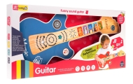 Vaikams skirta gitara su šviesų funkcija