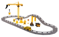 Lenktynių trasos versija Statyba
