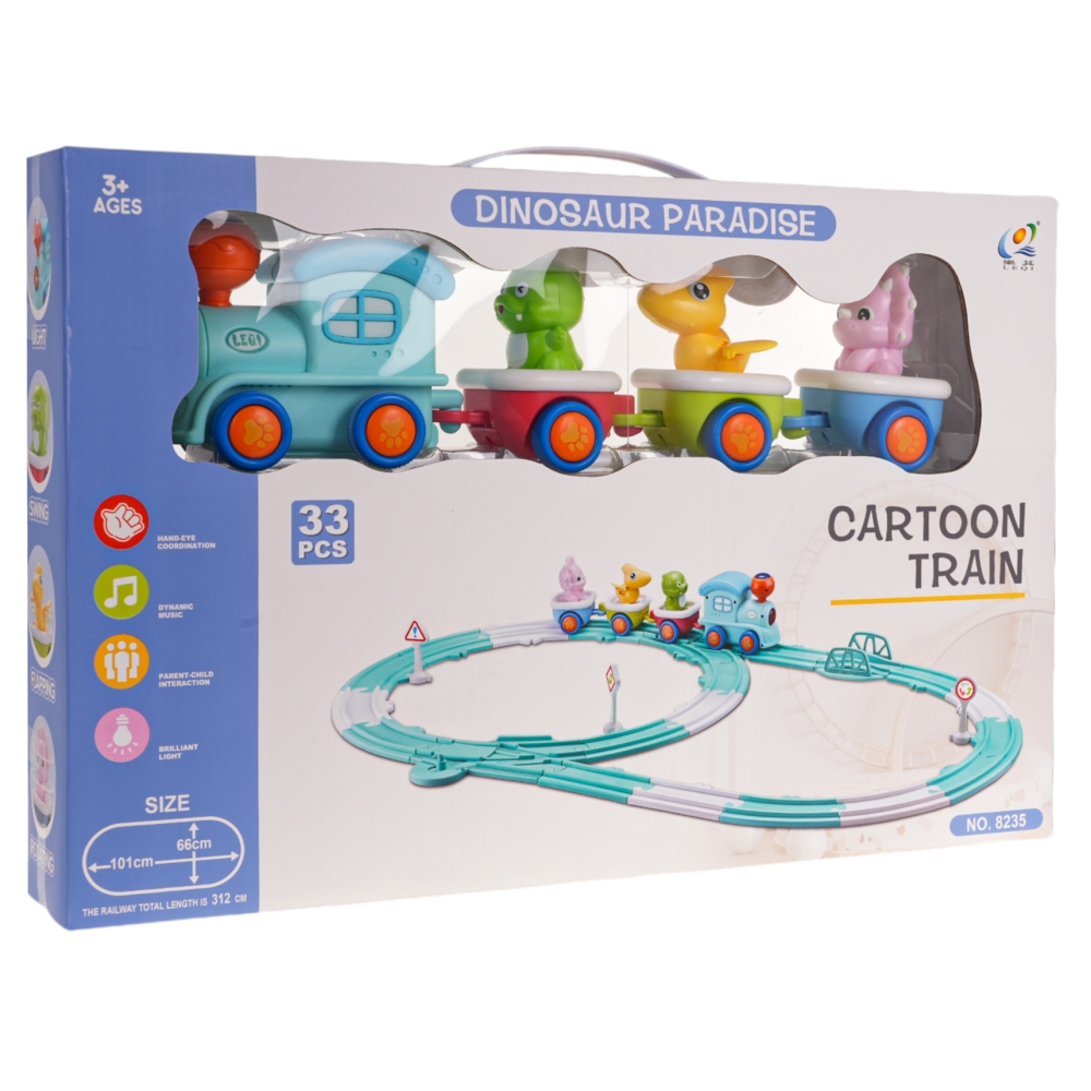 Geležinkelio bėgiai Merry Dinos 33el.