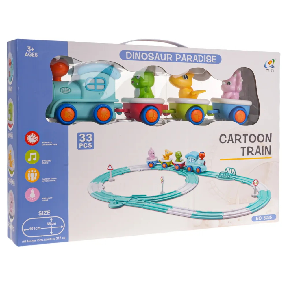 Geležinkelio bėgiai Merry Dinos 33el.