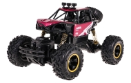 Nuotoliniu būdu valdomas MONSTER ROCK R/C vikšrinis automobilis 1:16, raudonas