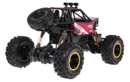 Nuotoliniu būdu valdomas MONSTER ROCK R/C vikšrinis automobilis 1:16, raudonas