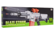 "Blaze Storm" šautuvas su kulkomis Baltas