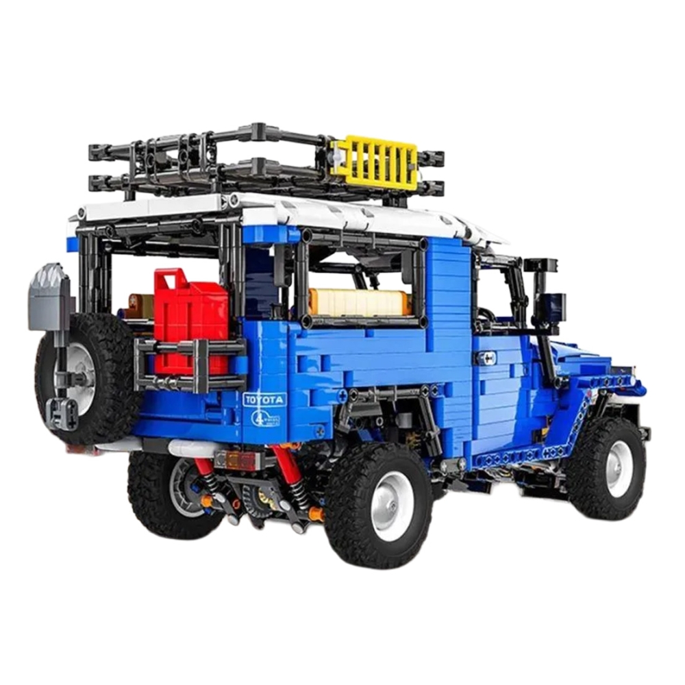 Konstruktorius Terrain Vehicle 2087el. Mėlynas-Žaislai, Konstruktoriai, Lego, statybiniai blokai-e-vaikas