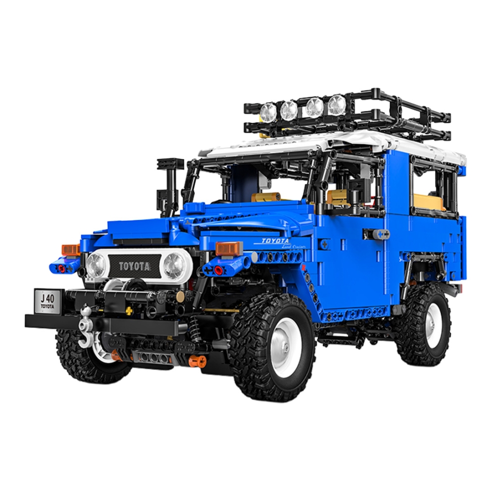 Konstruktorius Terrain Vehicle 2087el. Mėlynas-Žaislai, Konstruktoriai, Lego, statybiniai blokai-e-vaikas