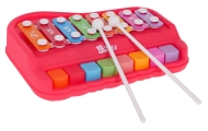 Pianinko Cymbałki Czerwone