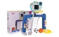 Vartai mažiausiems 3-in-1 sporto rinkinys-Žaislai, Kūdikiams, Žaislai mažyliams (iki 4 m.