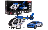 Zestaw Helikopter + Autko Policja