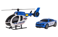 Zestaw Helikopter + Autko Policja