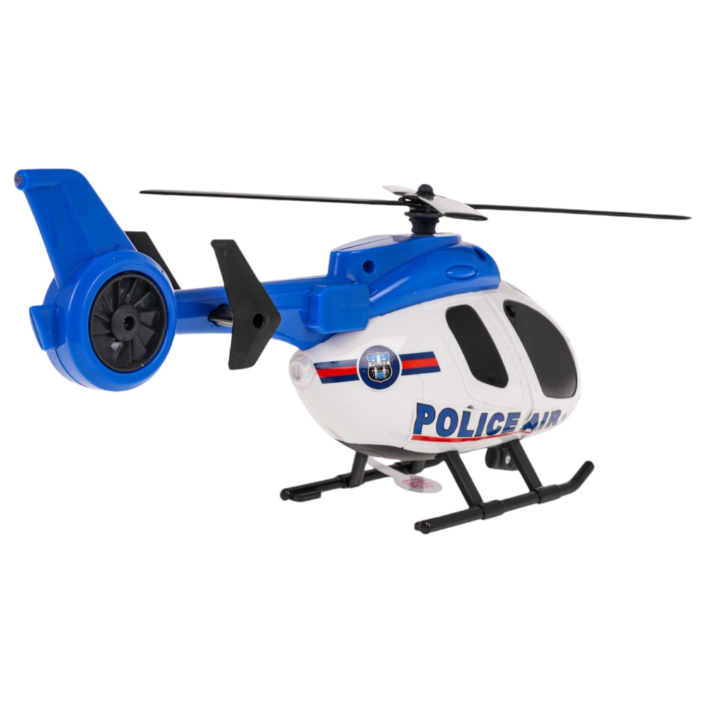 Sraigtasparnis + policijos automobilio rinkinys