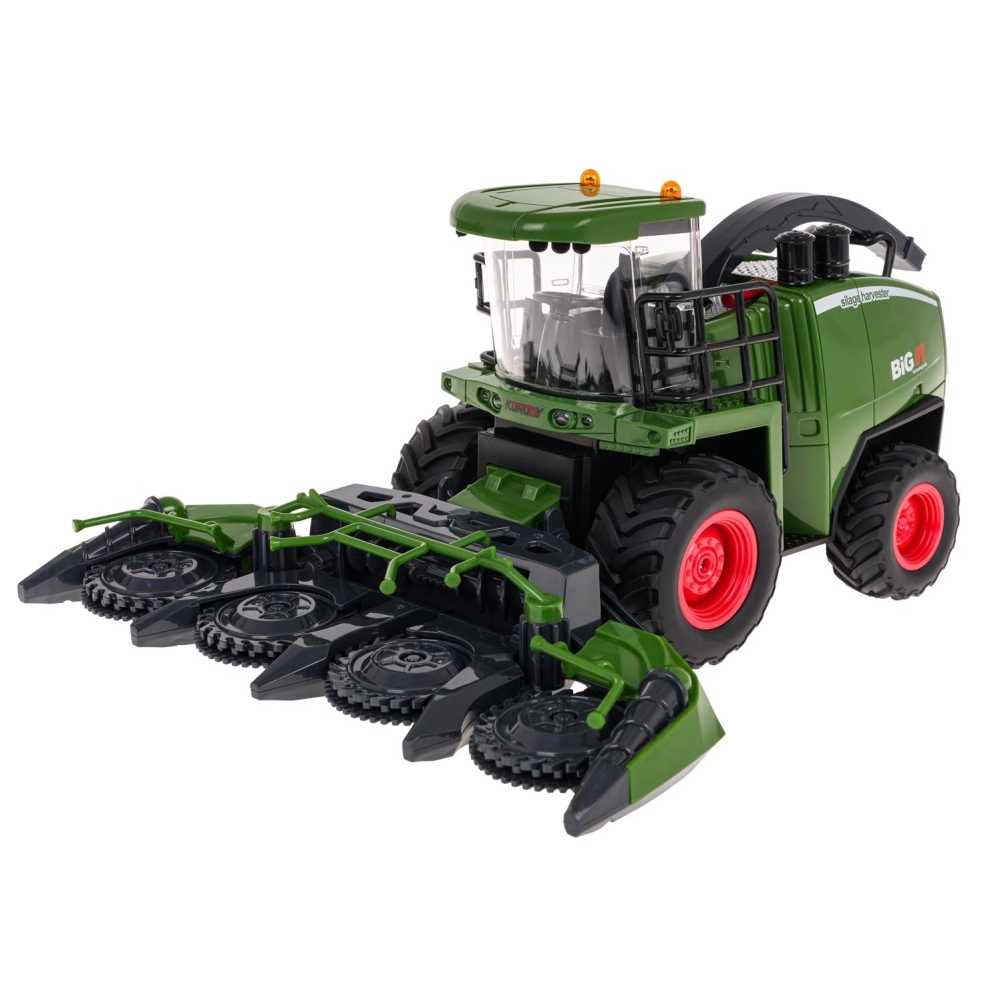Grūdų ir kukurūzų kombainas 2in1 R/C-Žaislai, Auto ir transporto žaislai, Traktoriai-e-vaikas