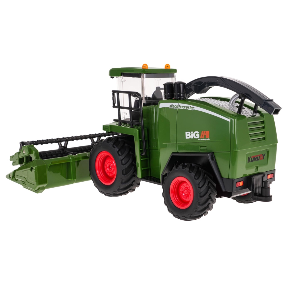 Grūdų ir kukurūzų kombainas 2in1 R/C-Žaislai, Auto ir transporto žaislai, Traktoriai-e-vaikas
