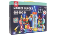 Magnetinis šviečiantis konstruktorius, 134 el.-Žaislai, Konstruktoriai, Magnetiniai konstruktoriai-e-vaikas