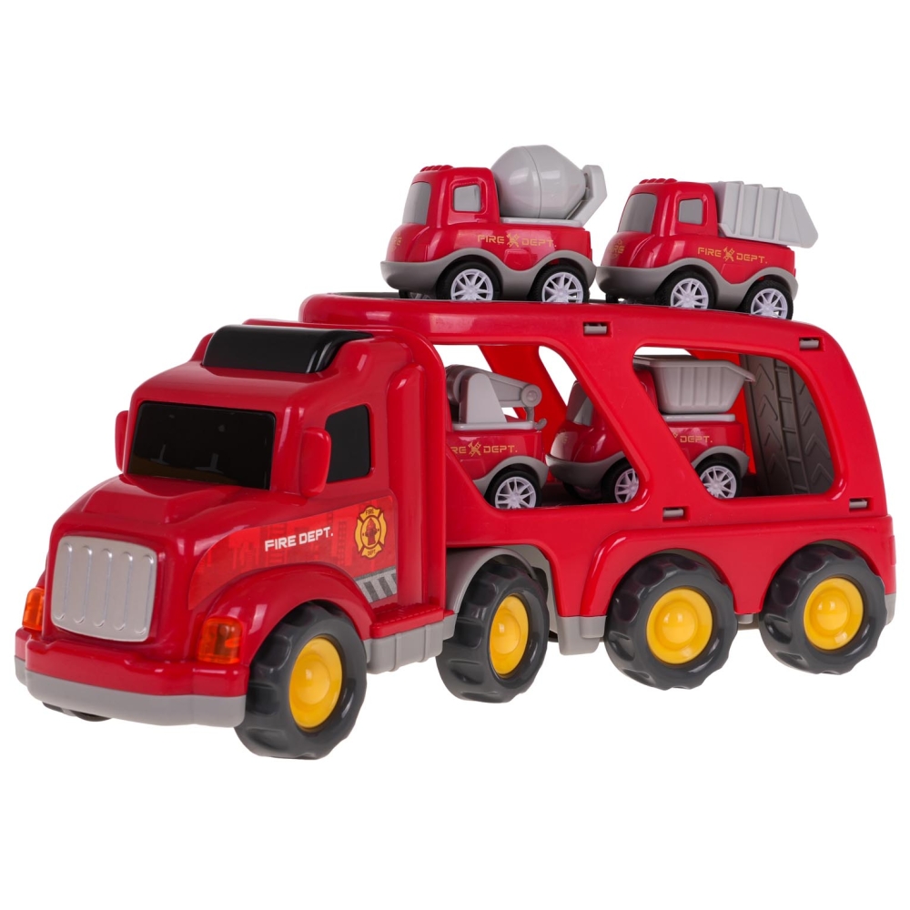 Karavanas + gaisrininkų transporto priemonių rinkinys