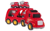 Karavanas + gaisrininkų transporto priemonių rinkinys