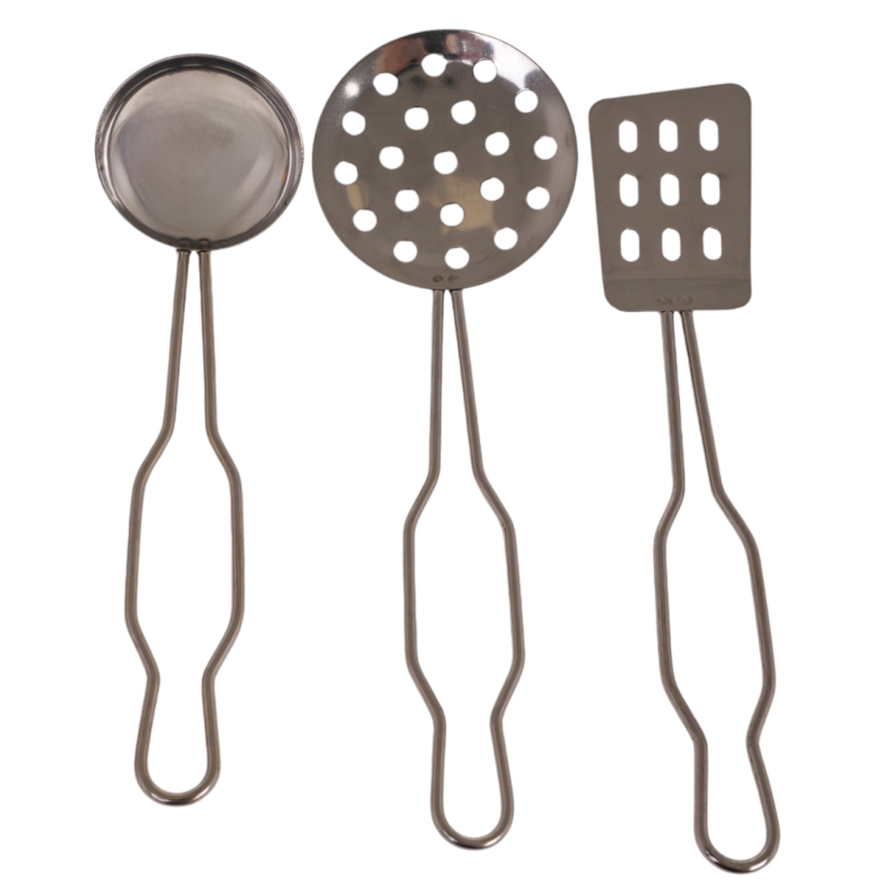 Metalo spalvos puodai + priedai