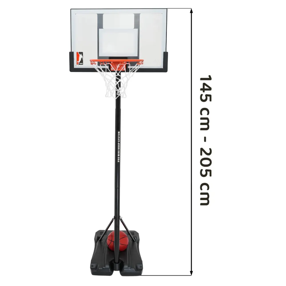 Krepšinio kamuolys 205cm + priedai