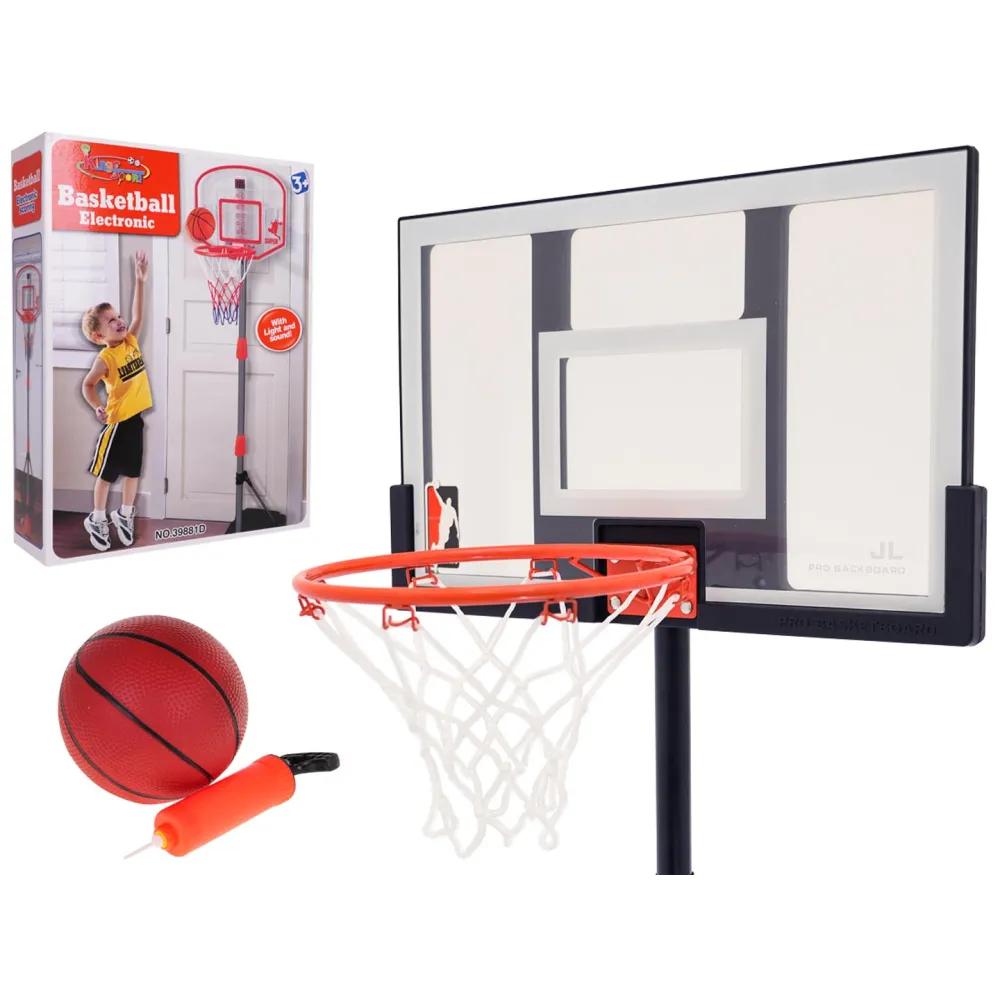 Krepšinio kamuolys 205cm + priedai