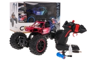 REAL ROCK vikšrinis vikšras su dūmų funkcija R/C Raudona
