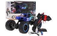 Crawler REAL ROCK z Funkcją Dymu R/C Niebieski