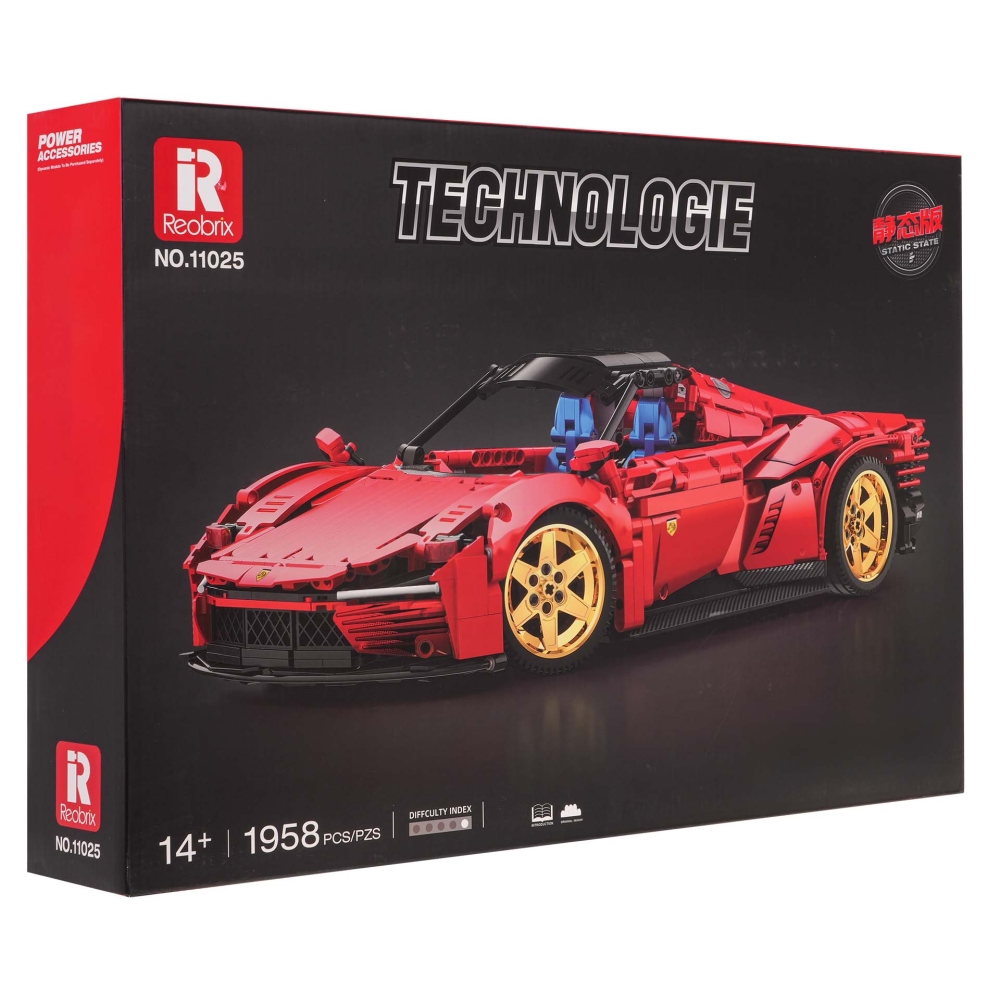 Konstruktorius Raudonas R/C sportinis automobilis, 1958 el.