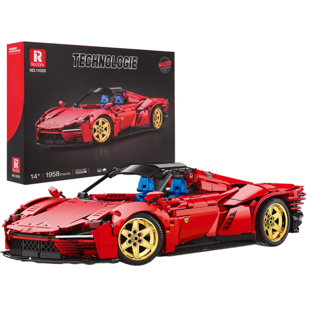 Konstruktorius Raudonas R/C sportinis automobilis, 1958 el.