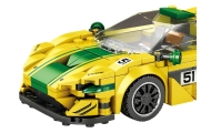Zestaw Klocków Technicznych auto sportowe Żółte 368el.