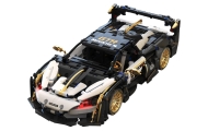 Konstruktorius Sportinis automobilis, baltos/juodos spalvos 1242 el.