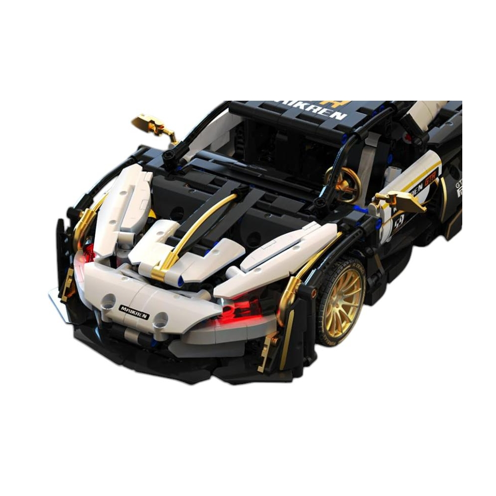 Konstruktorius Sportinis automobilis, baltos/juodos spalvos 1242 el.