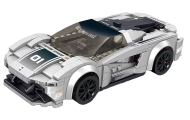 Konstruktorius R/C Sportinis automobilis Pilkas