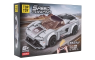 Zestaw Klocków Auto Sportowe Szare R/C