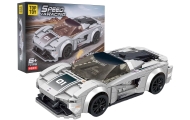 Zestaw Klocków Auto Sportowe Szare R/C