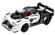 Konstruktorius Sportinis automobilis baltas R/C