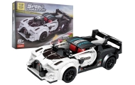 Konstruktorius Sportinis automobilis baltas R/C