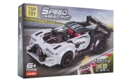 Konstruktorius Sportinis automobilis baltas R/C